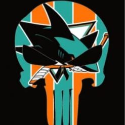 San Jose Sharks Custom Vertical Flag 3X5Ft Polyester Digital Print Banner USA