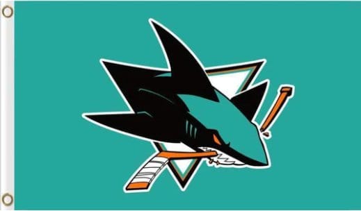 San Jose Sharks US Flag 3X5Ft Polyester Digital Print Banner USA