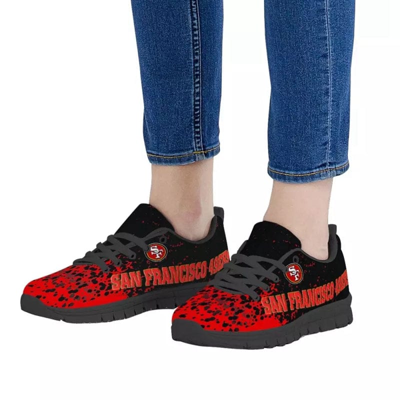 San Francisco 49ers Goniners NLF Sneaker Shoes For Men Women Fans - Image 5
