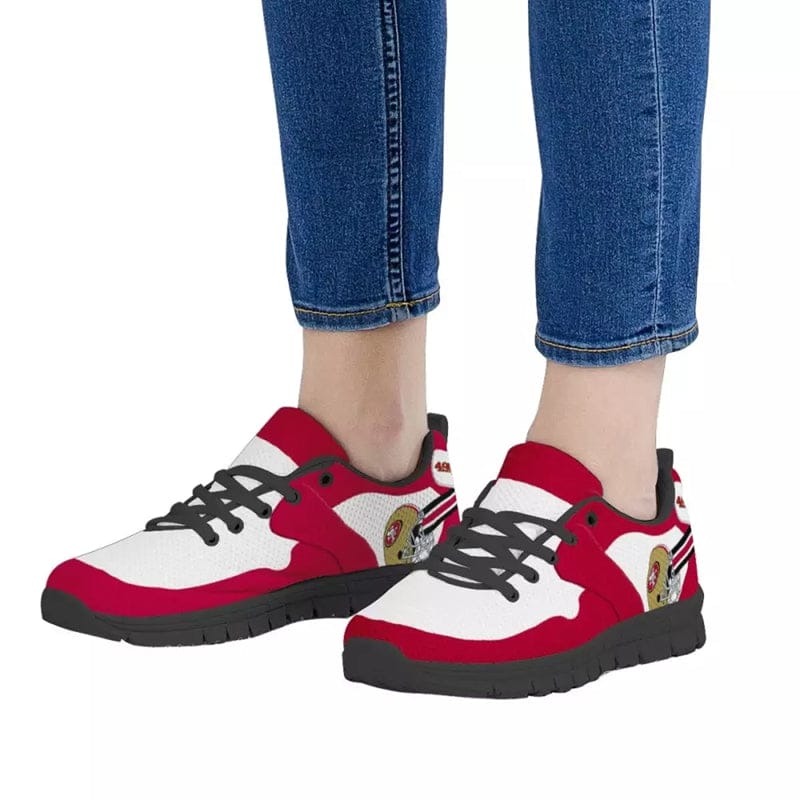 San Francisco 49ers Icon NLF Sneaker Shoes For Men Women Fans
