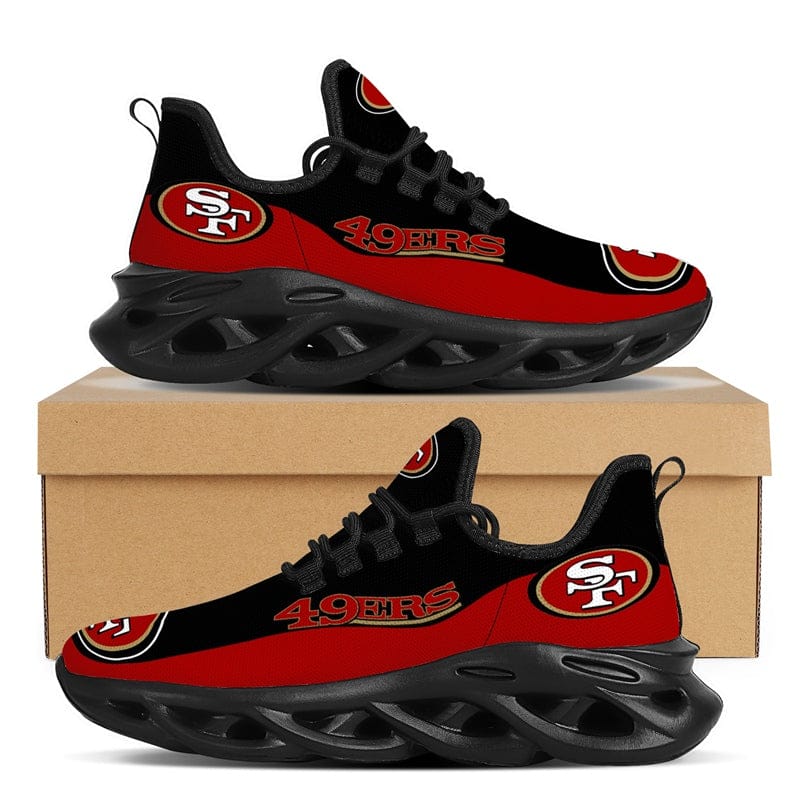 Alternative view of San Francisco 49ers Sneakers Shoes Elevate Your Every Step