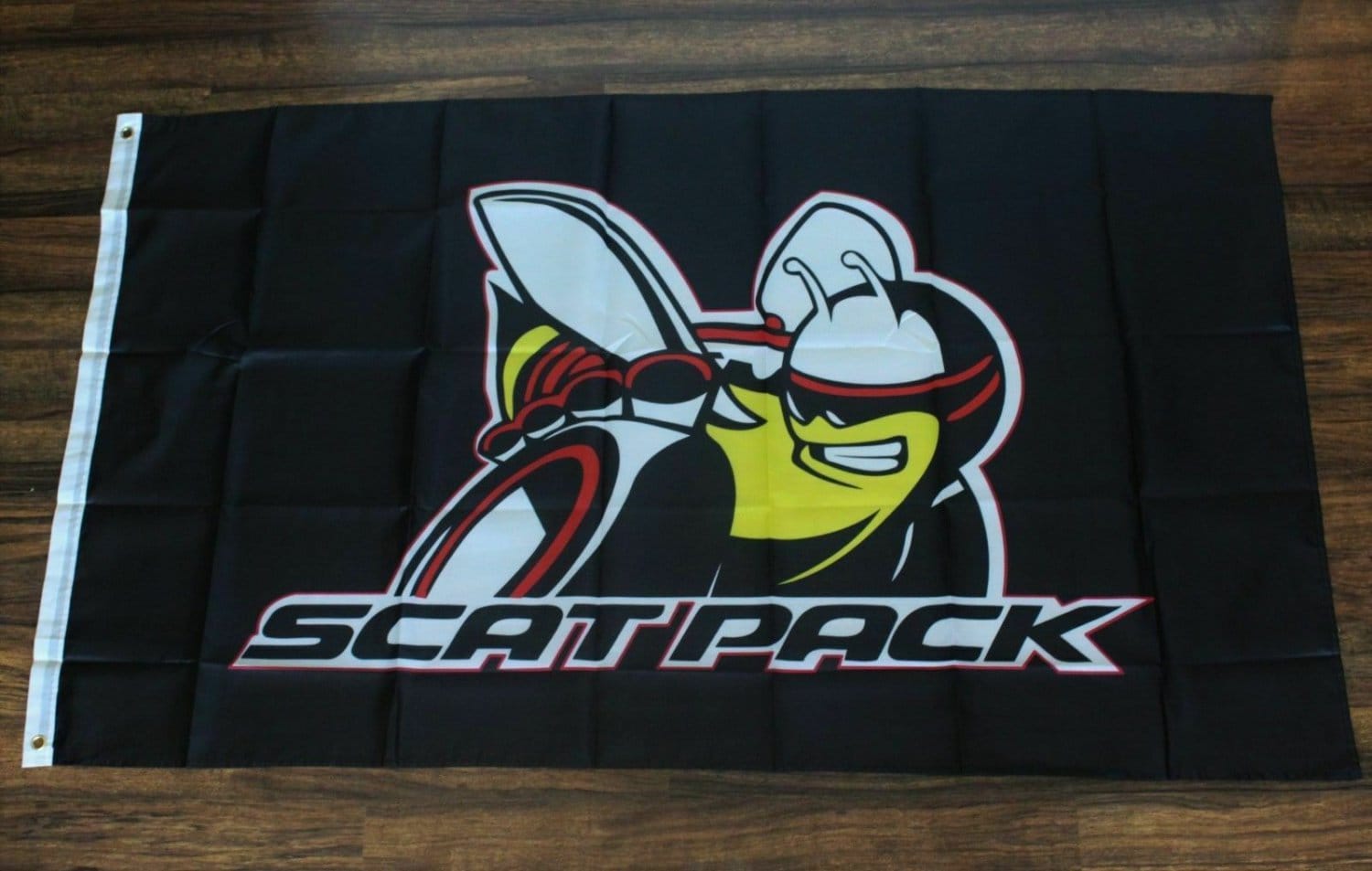Scatpack Mopar Flag Banner Flag Dodge Chrysler Auto Parts Racing Bee Pack Scat 3x5ft