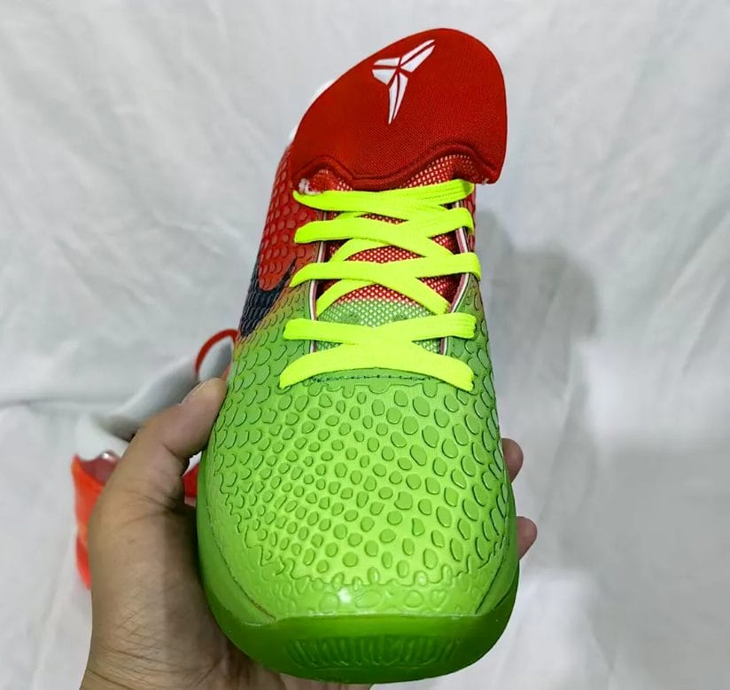 Kobe 6 Protro Grinch Custom Shoes Sneakers - Image 6