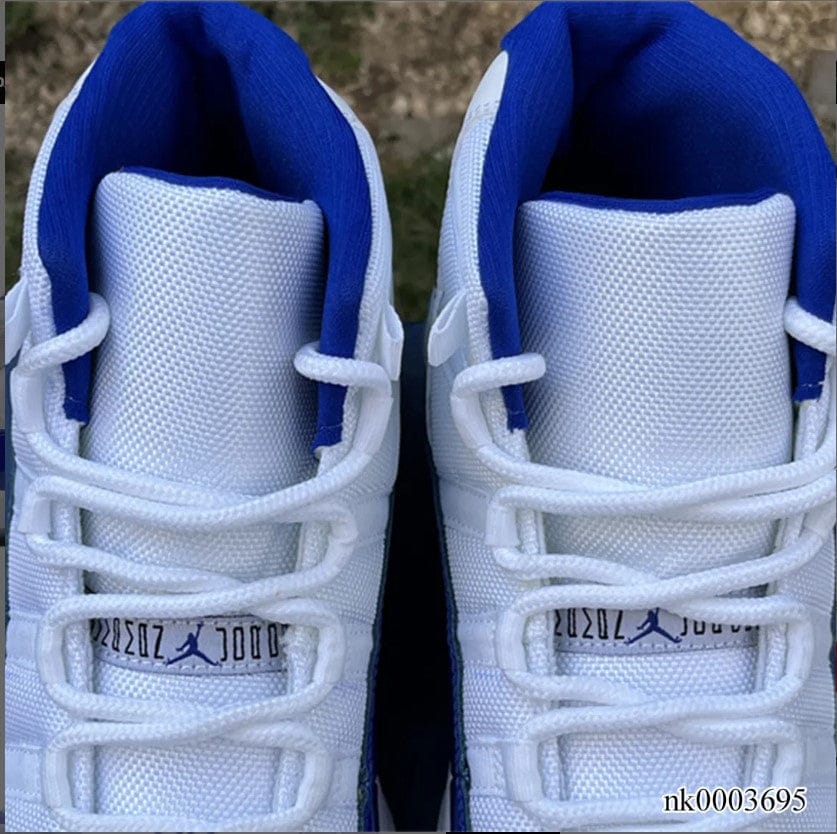 Air Jordan 11 Blue White Shoes Sneakers - Image 7