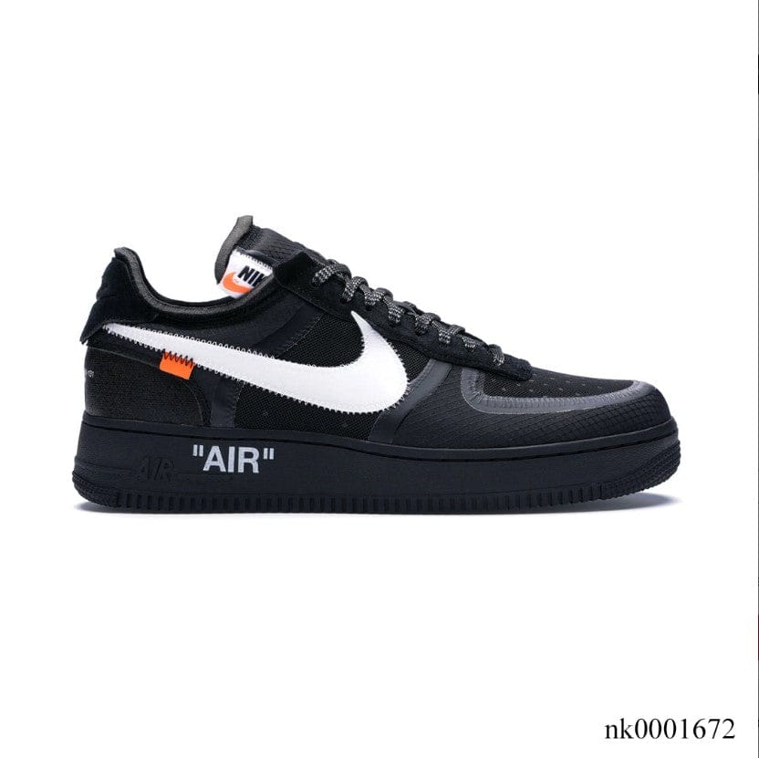 Air Force 1 Low Off-White Black White Shoes Sneakers