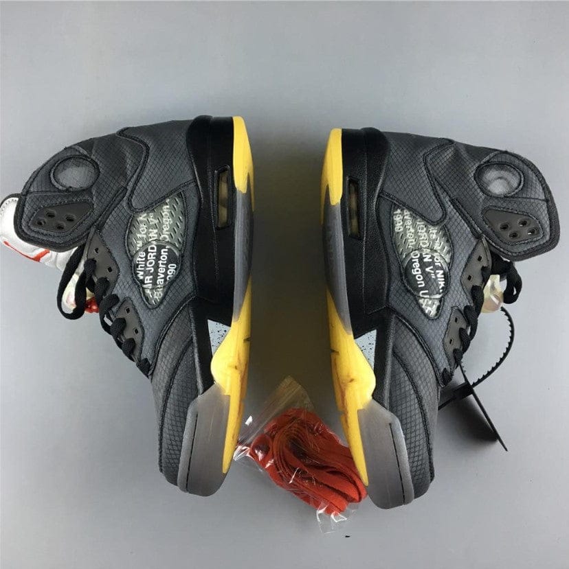 Air Jordan 5 Retro OW Black Shoes Sneakers - Image 7