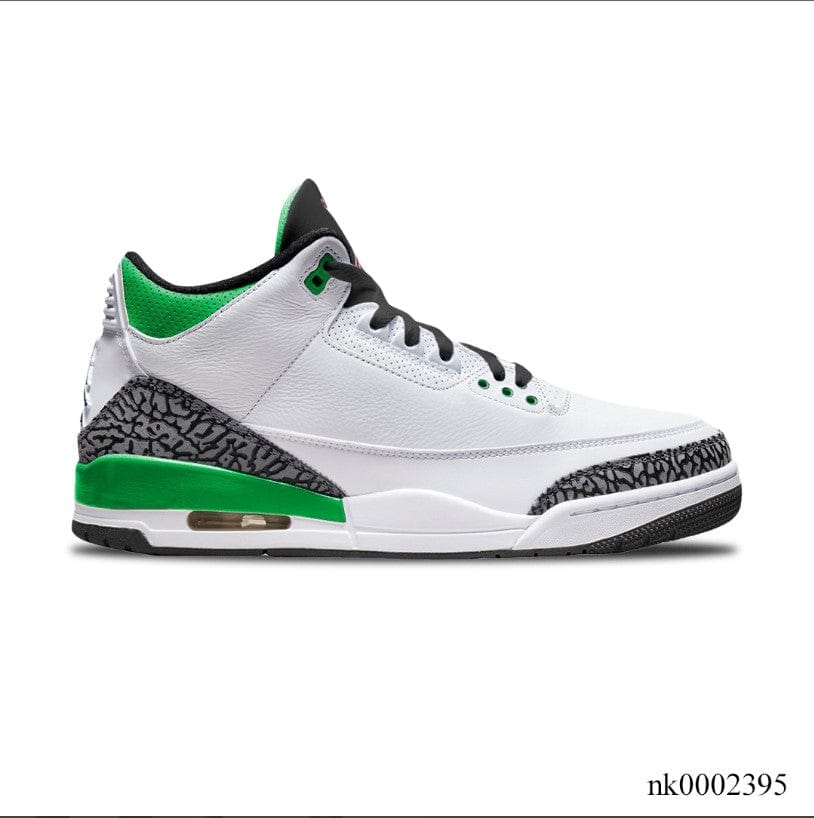 Alternative view of Air Jordan 3 Lucky Green Shoes Sneakers