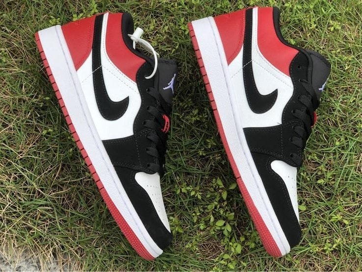 Air Jordan 1 Low Black Toe Shoes Sneakers - Image 4