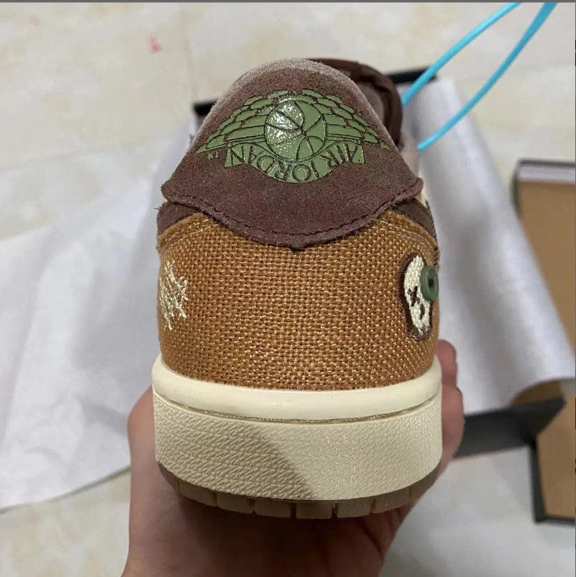 Zion Williamson x Air Jordan 1 Low OG Voodoo Shoes Sneakers - Image 10