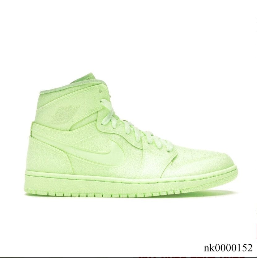 Alternative view of Air Jordan 1 Retro High Barely Volt Shoes Sneakers
