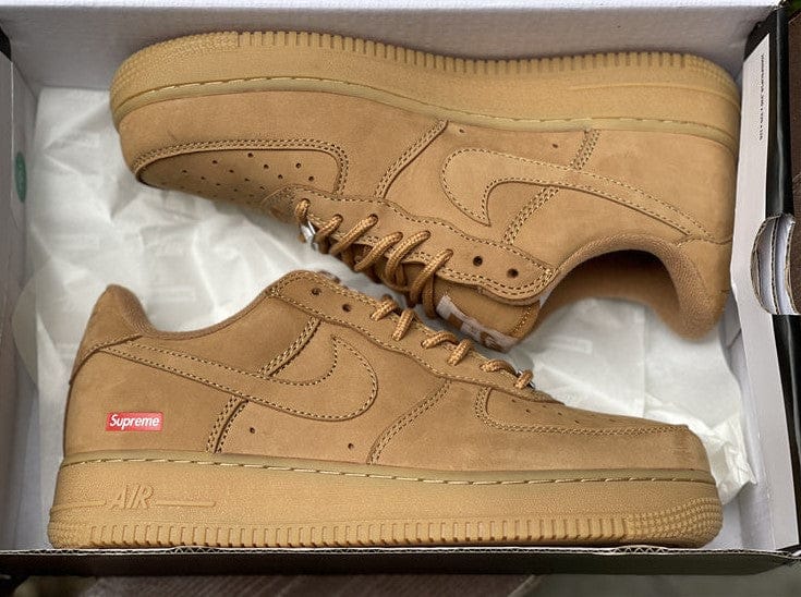 Air Force 1 Low SP Supreme Wheat Shoes Sneakers - Image 10