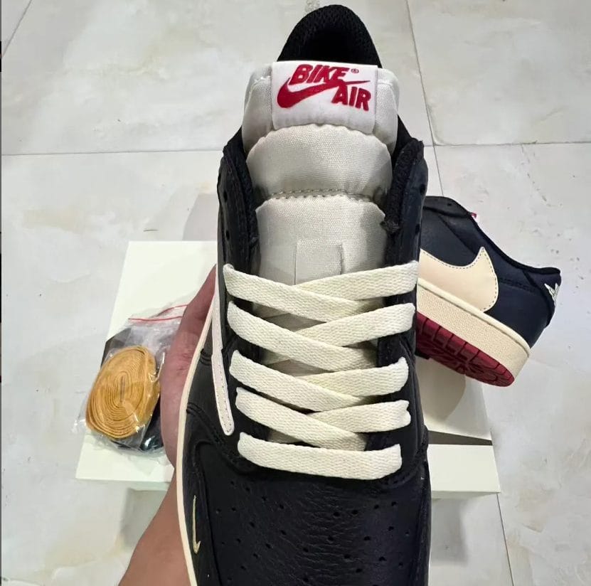 Nigel Sylvester x Travis Scott x Air Jordan 1 Low OG Shoes Sneakers - Image 5
