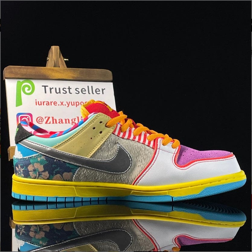 Alternative view of Nike SB Dunk What The Dunk Shoes Sneakers