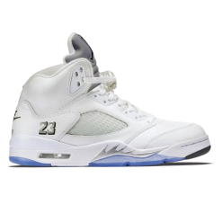 Air Jordan 5 White Metallic (2026) Shoes Sneakers