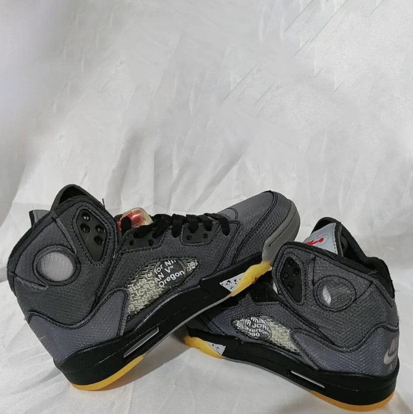 Air Jordan 5 Retro OW Black Shoes Sneakers - Image 8