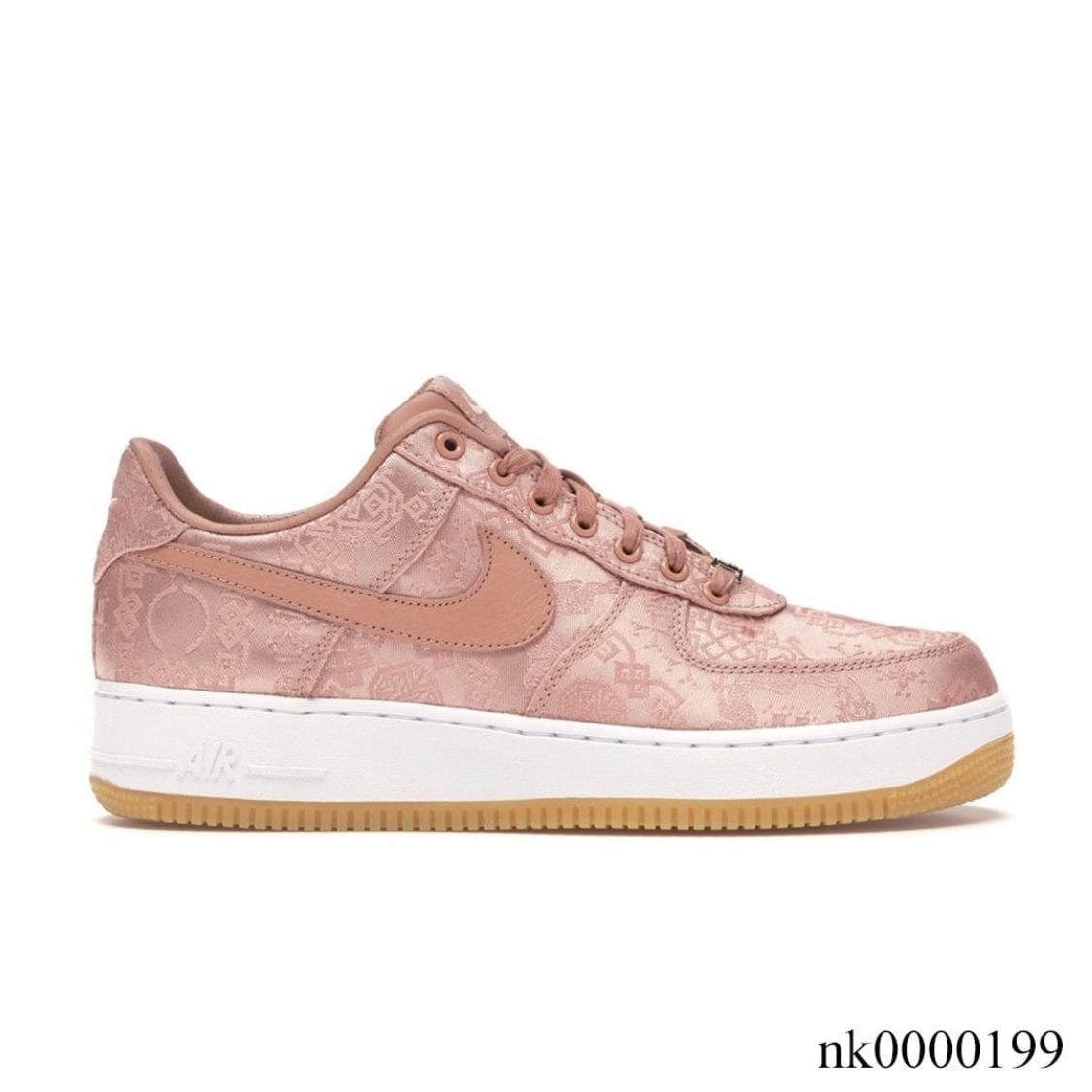 Air Jordan 1 Low Clot Rose Gold Silk Shoes Sneakers
