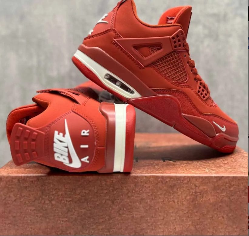 Nigel Sylvester x Air Jordan 4 Brick by Brick Shoes Sneakers - Image 5