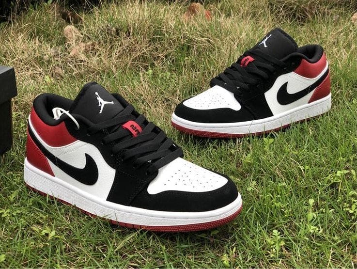 Air Jordan 1 Low Black Toe Shoes Sneakers - Image 5