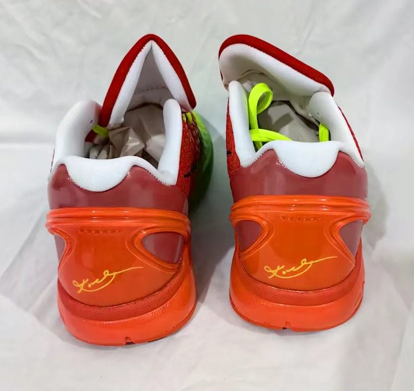 Kobe 6 Protro Grinch Custom Shoes Sneakers - Image 7