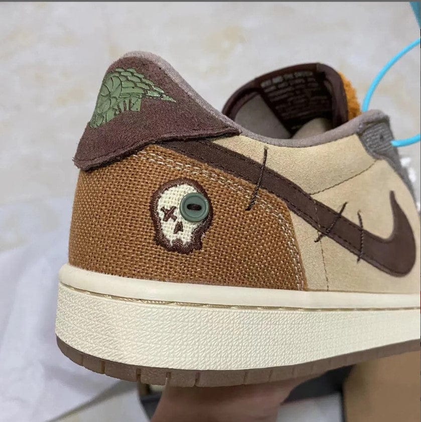 Zion Williamson x Air Jordan 1 Low OG Voodoo Shoes Sneakers - Image 12