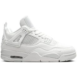 Nigel Sylvester x Air Jordan 4 White Mamba Shoes Sneakers