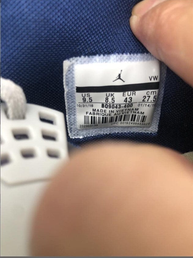 Air Jordan 4 Retro Monsoon Blue (GS) Shoes Sneakers - Image 6