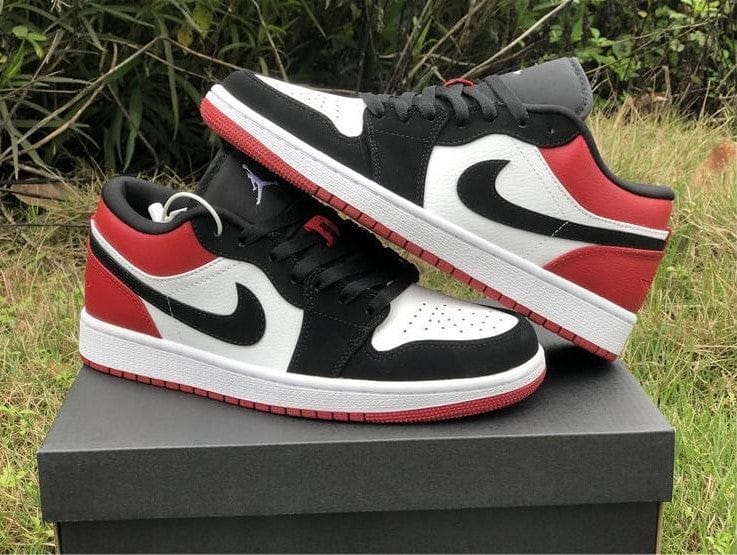 Air Jordan 1 Low Black Toe Shoes Sneakers - Image 7