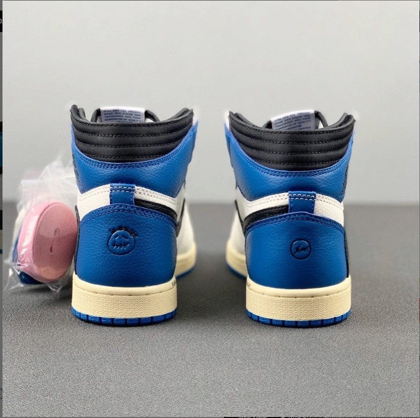 Travis Scott x Fragment x AJ 1 High “Military Blue” Shoes Sneakers - Image 10