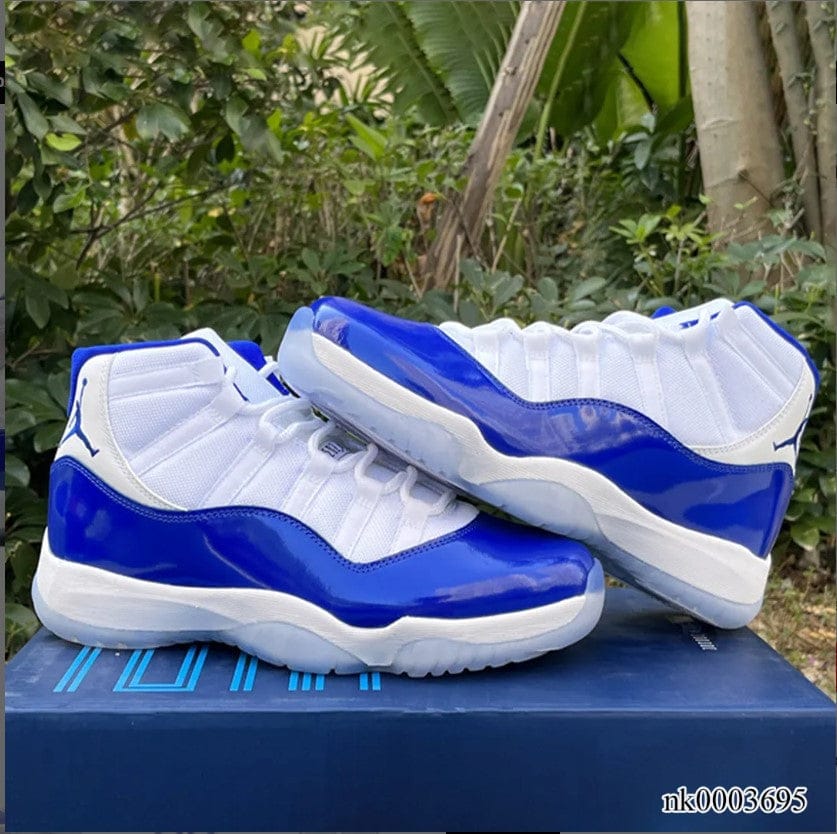 Air Jordan 11 Blue White Shoes Sneakers - Image 10