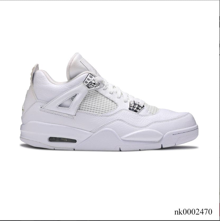Air Jordan 4 Retro 25th Silver Anniversary Shoes Sneakers