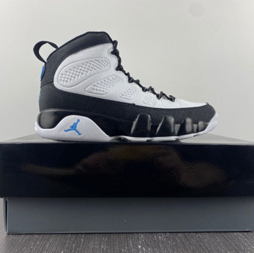 Air Jordan 9 Black University Blue Shoes Sneakers - Image 7