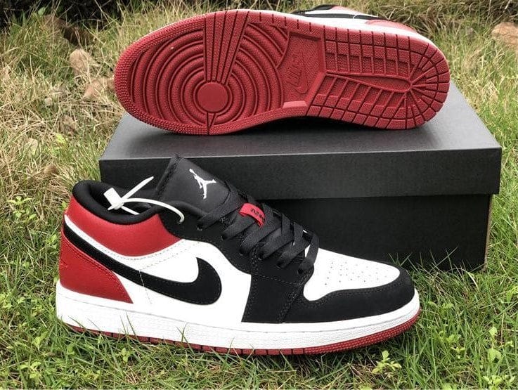 Air Jordan 1 Low Black Toe Shoes Sneakers - Image 8