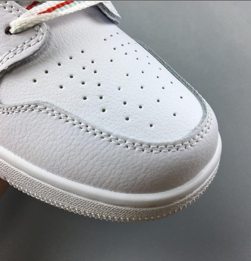 Air Jordan 1 Mid White Topaz Mist (GS) Shoes Sneakers - Image 7