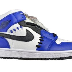 Air Jordan Mid SE “Game Royal” White Blue Black Shoes Sneakers
