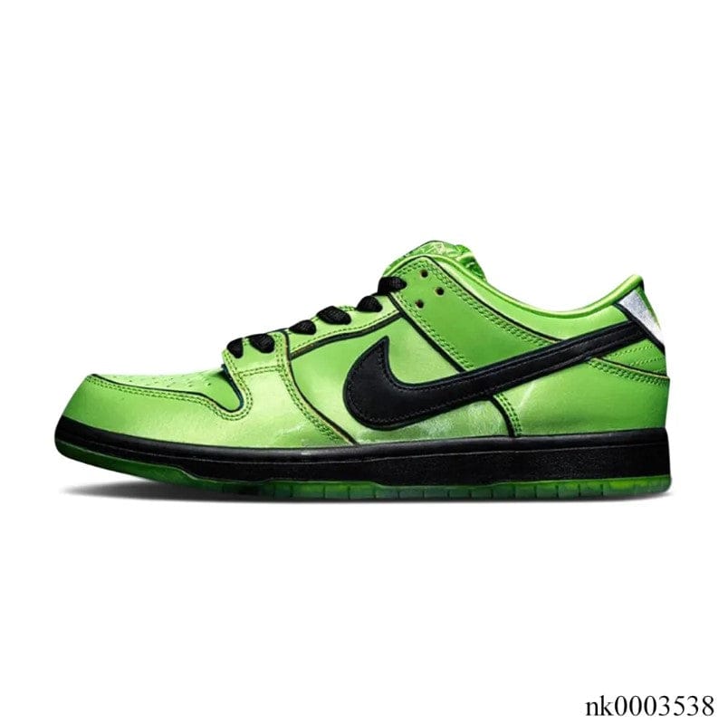Alternative view of Nike SB Dunk Low x Powerpuff Girls “Buttercup” Shoes Sneakers