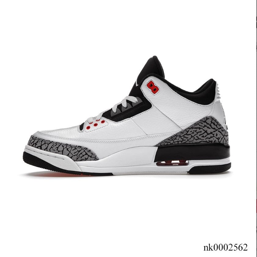 Alternative view of Air Jordan 3 Retro Infrared 23 Shoes Sneakers