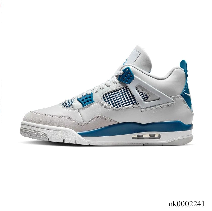 Alternative view of AJ 4 Retro Military Blue Shoes Sneakers