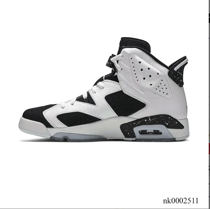 Alternative view of Air Jordan 6 Retro Oreo Shoes Sneakers