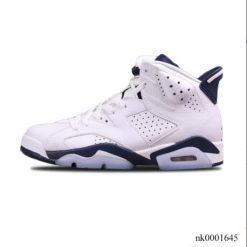 Alternative view of Air Jordan 6 Midnight Navy Shoes Sneakers