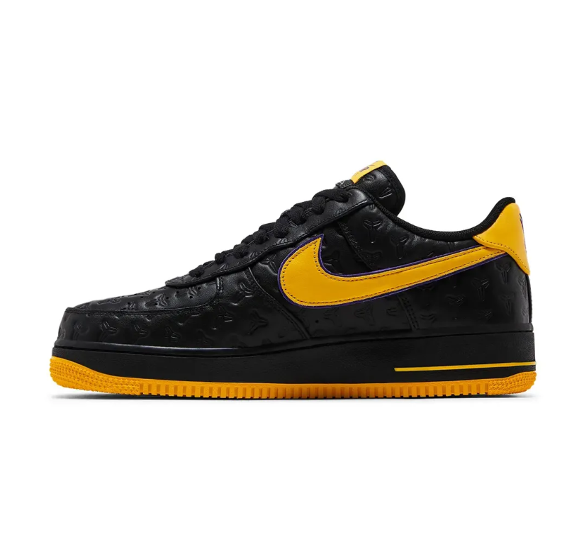 Kobe Bryant x AF 1 Low Lakers Away Shoes Sneakers - Image 4
