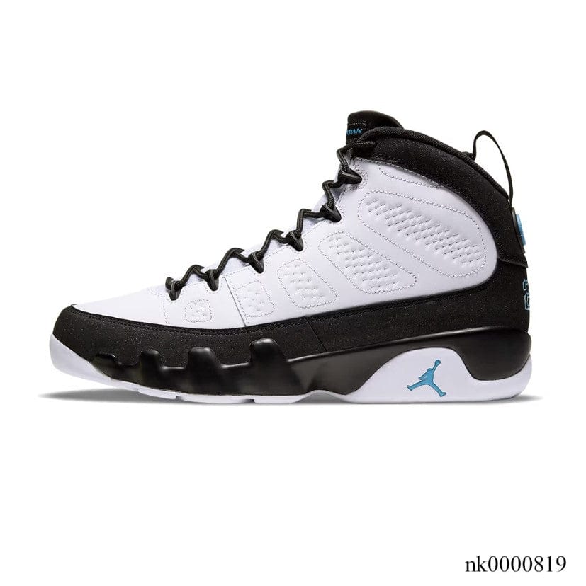 Air Jordan 9 Black University Blue Shoes Sneakers - Image 8
