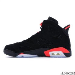 Alternative view of Air Jordan 6 Retro Black Infrared (2019) Shoes Sneakers