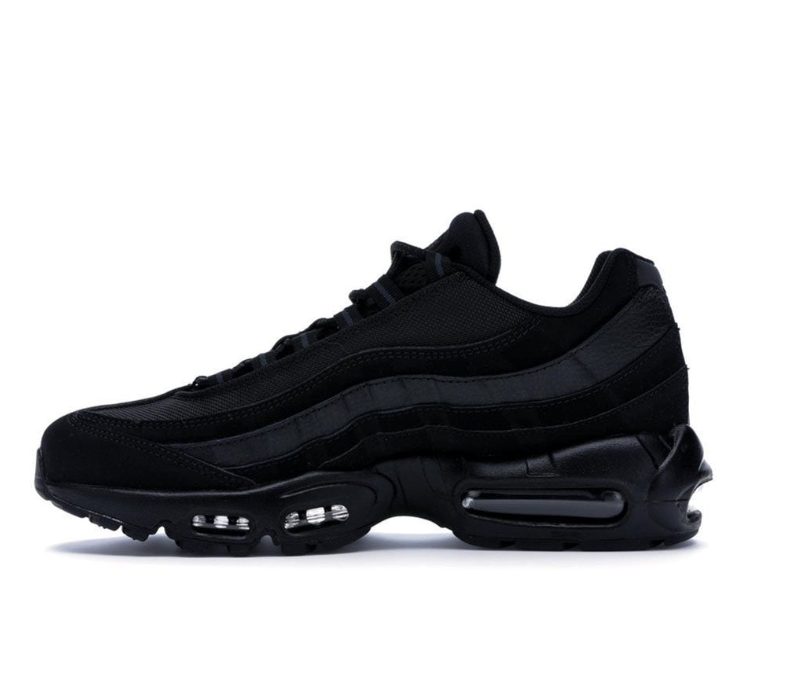 AM 95 Triple Black Shoes Sneakers - Image 6