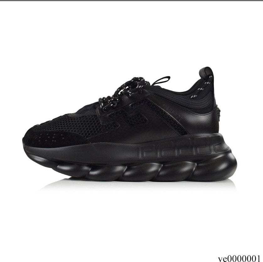 Alternative view of Chain Reaction Full Black Shoes Sneakers 2
