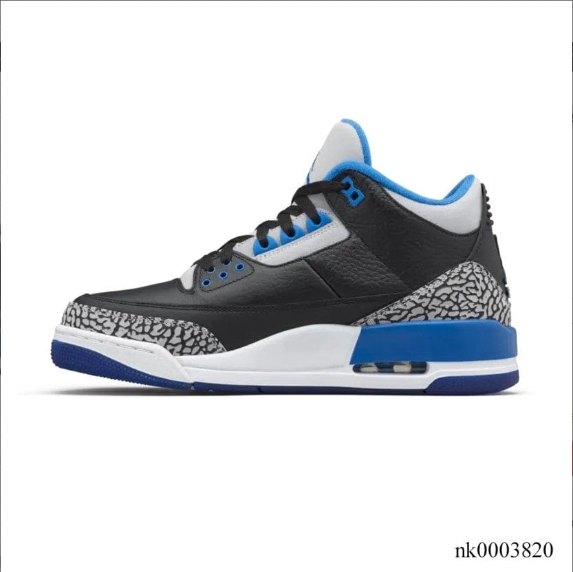 Alternative view of Air Jordan 3 Sport Blue Shoes Sneakers – nk0003820