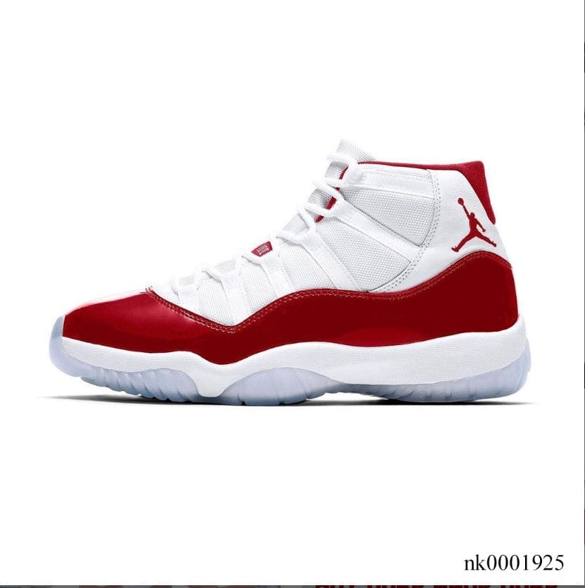 Alternative view of Air Jordan 11 Cherry Varsity Red 2022 Shoes Sneakers