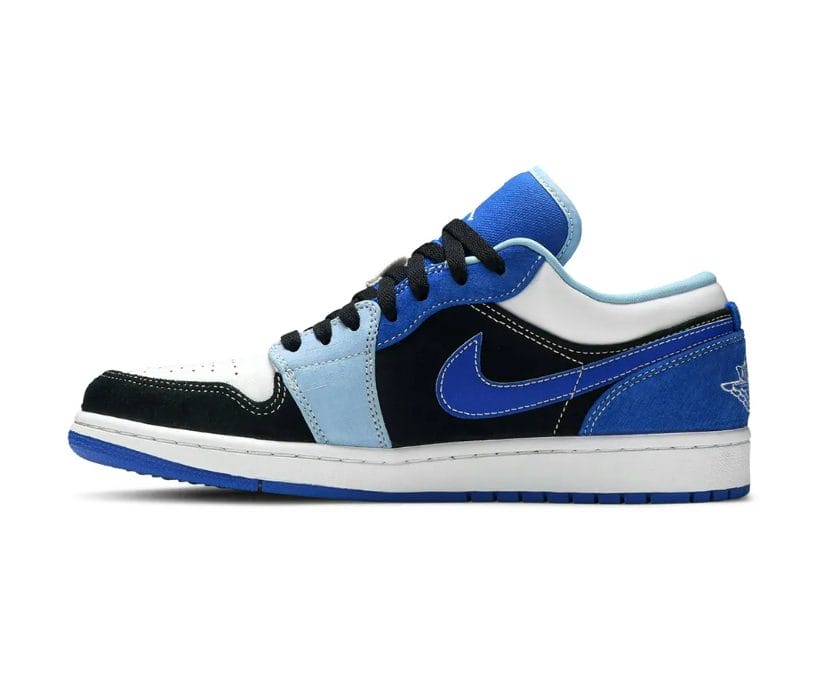 AJ 1 Low Racer Blue White Shoes Sneakers - Image 4