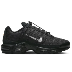 Air Max Plus Utility Black Metallic Silver Shoes Sneakers