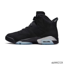 Alternative view of Air Jordan 6 Retro Metallic Silver Shoes Sneakers