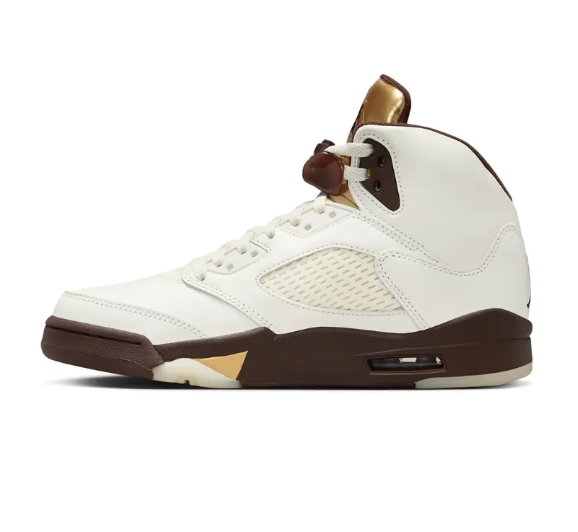 Air Jordan 5 EarthGolden Ticket Shoes Sneakers - Image 4
